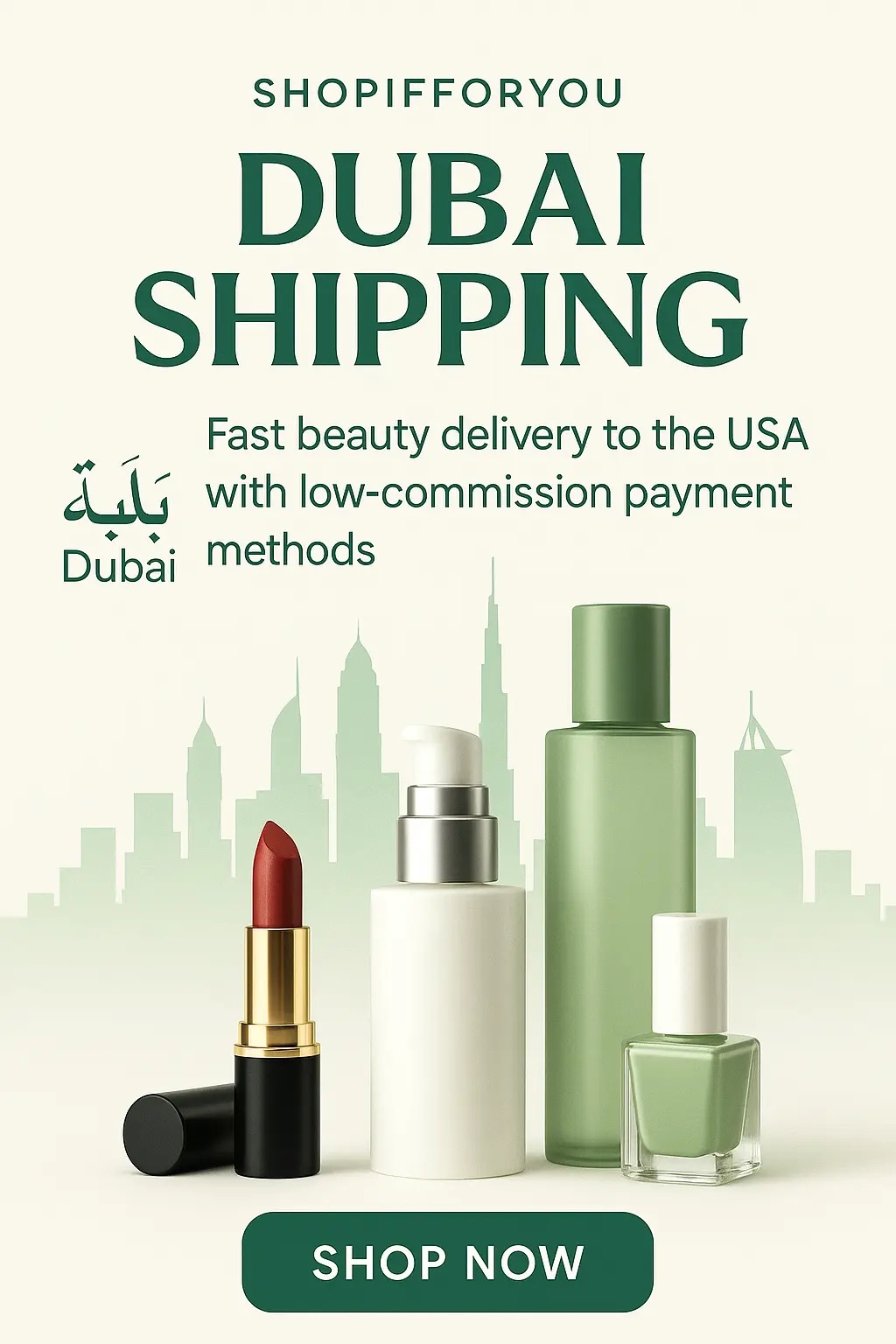 Fast and secure UAE shipping – Shopifforyou beauty & skincare