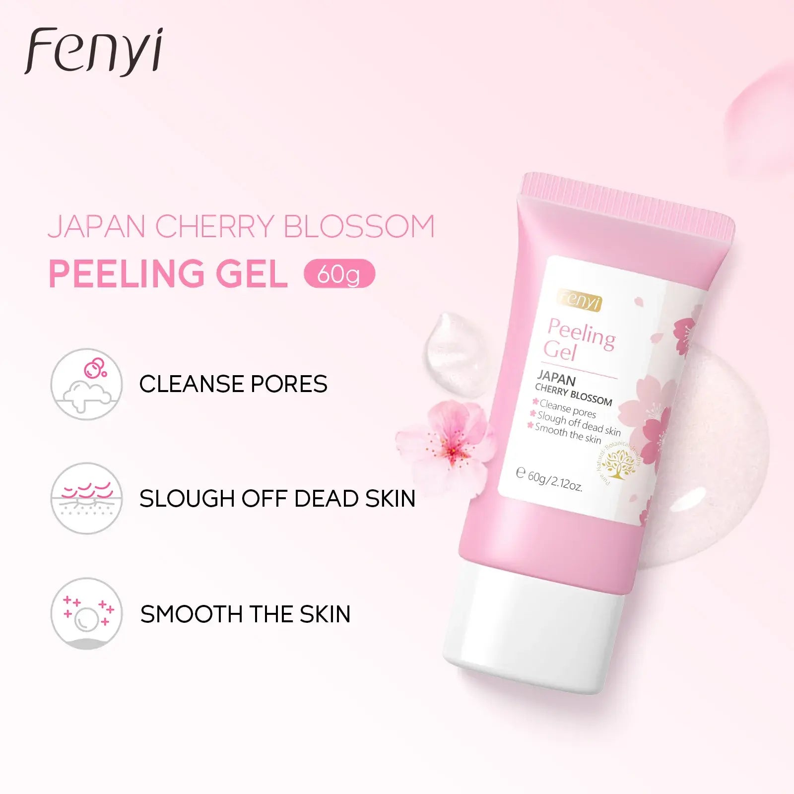 Cherry Blossom Peeling Gel Facial Exfoliating